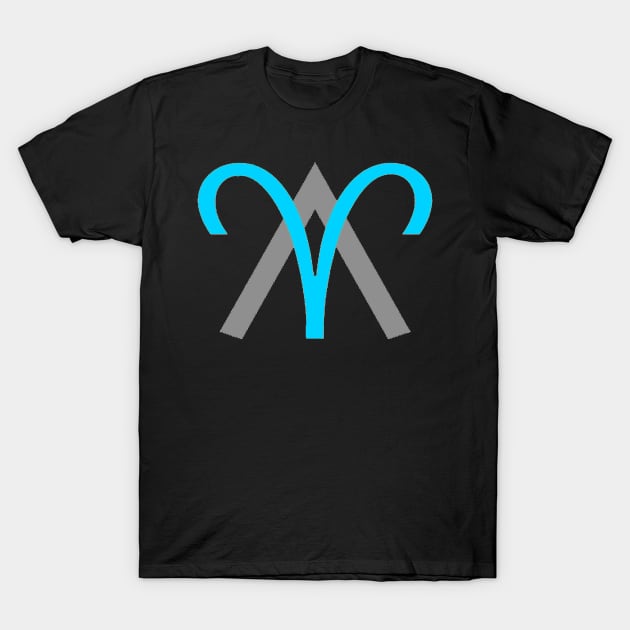 Anthony Aries Blue Logo T-Shirt by FBW Wrestling 